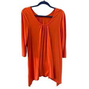 🇨🇦Papa Vancouver Coral Round neck Tunic Size XL